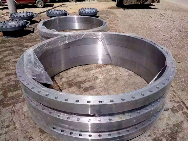 測(cè)量大型法蘭前的具體工作